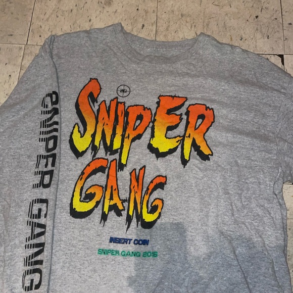 Snipe Gang Long Sleeve Shirt 2xl - Picture 2 of 3